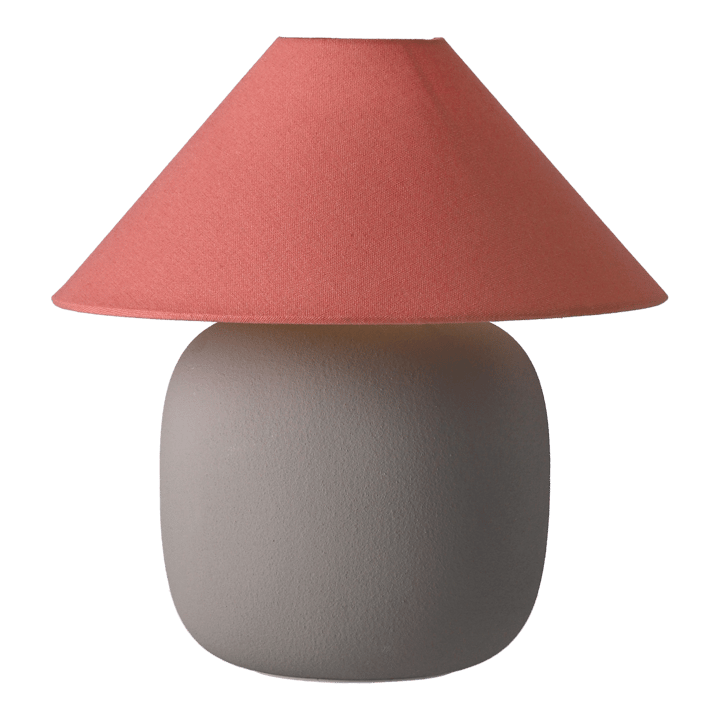 Boulder bordlampe 29 cm grey-peach Scandi Living