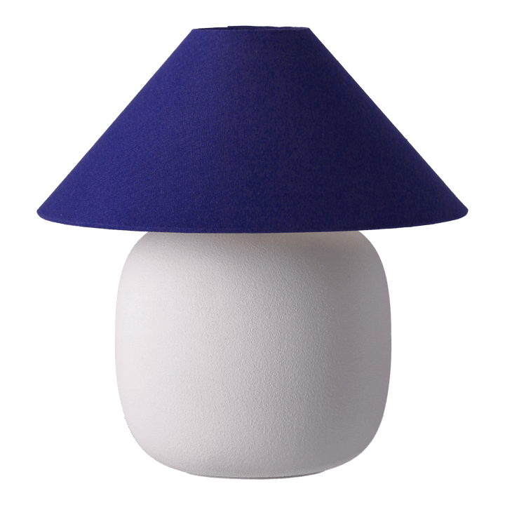 Boulder bordlampe 29 cm white-cobolt Scandi Living