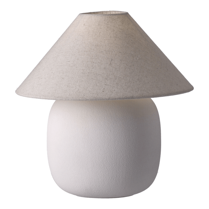 Boulder bordlampe 29 cm white-nature - undefined - Scandi Living