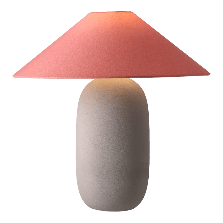 Boulder bordlampe 48 cm grey-peach Scandi Living