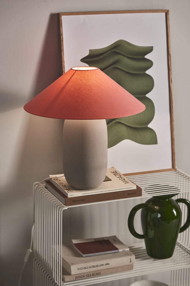 Boulder bordlampe 48 cm grey-peach Scandi Living