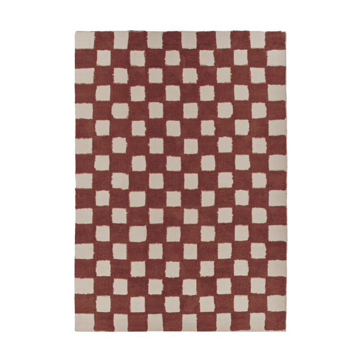 Checker Play tæppe 170x240 cm - Cocoa - Scandi Living