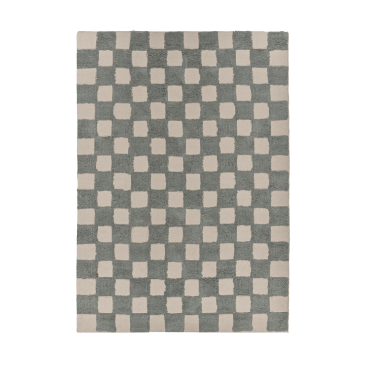 Checker Play tæppe 170x240 cm - Green - Scandi Living