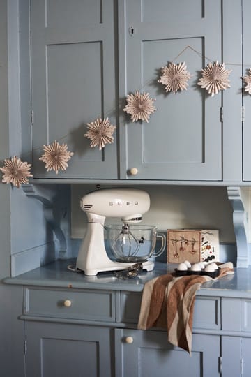 Festive guirlande 3 m - Rød prikket - Scandi Living