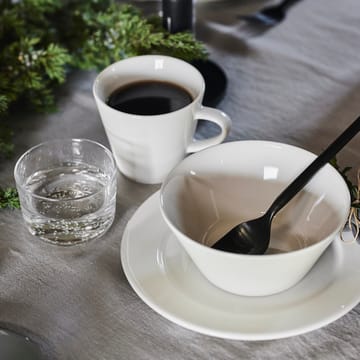 Kalk frokosttallerken 21 cm - hvid - Scandi Living