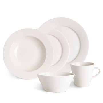 Kalk frokosttallerken 21 cm - hvid - Scandi Living