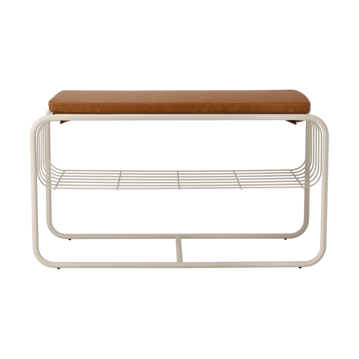 Nod bænk/skohylde 80x36c42 cm, Beige Scandi Living