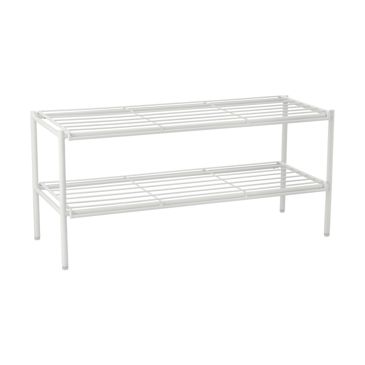 Nod skohylde 80x30x37 cm - White - Scandi Living