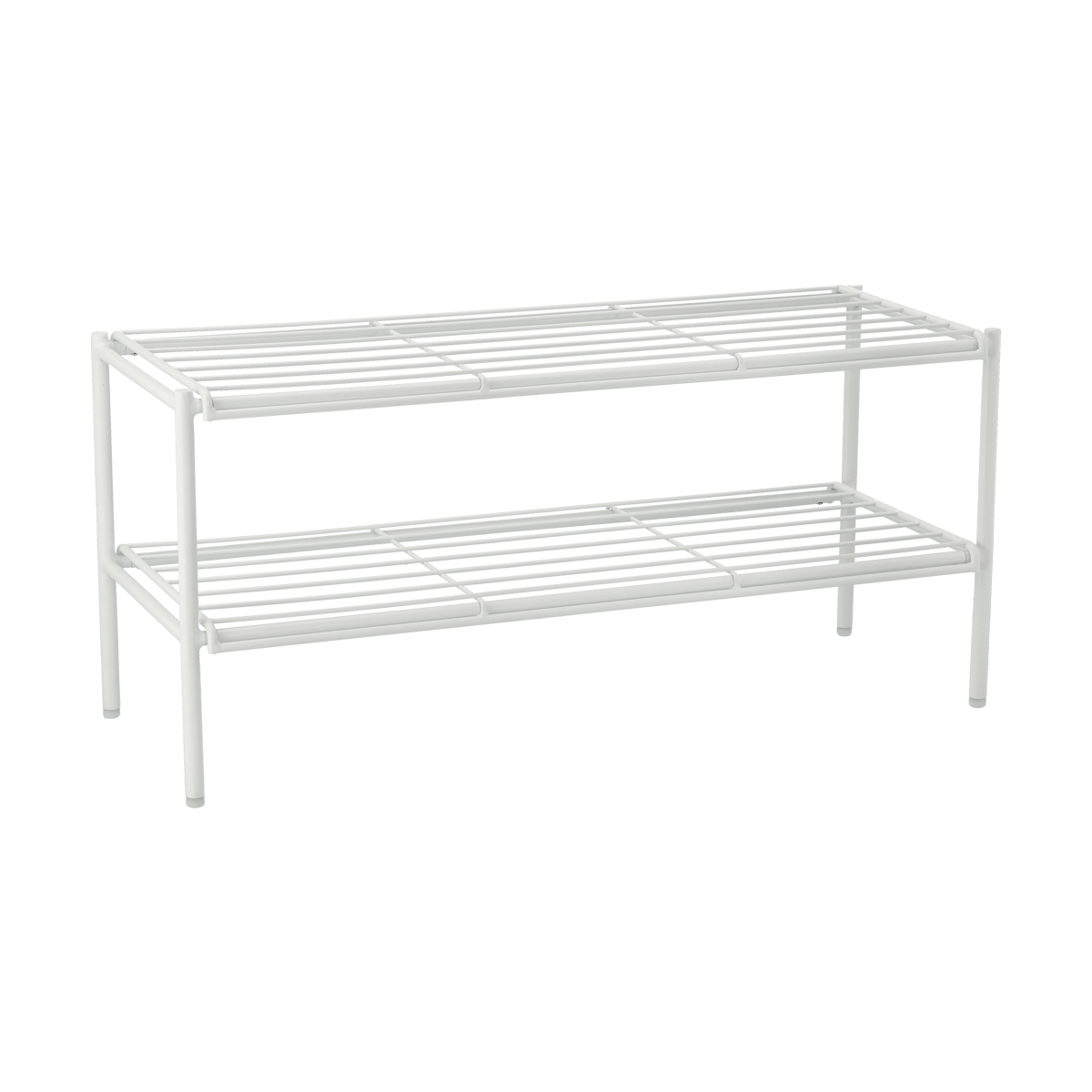 Scandi Living Nod skohylde 80x30x37 cm White