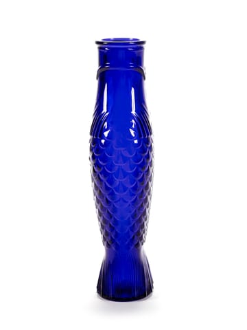 Fish & Fish glasflaske 85 cl - Cobalt blue - Serax