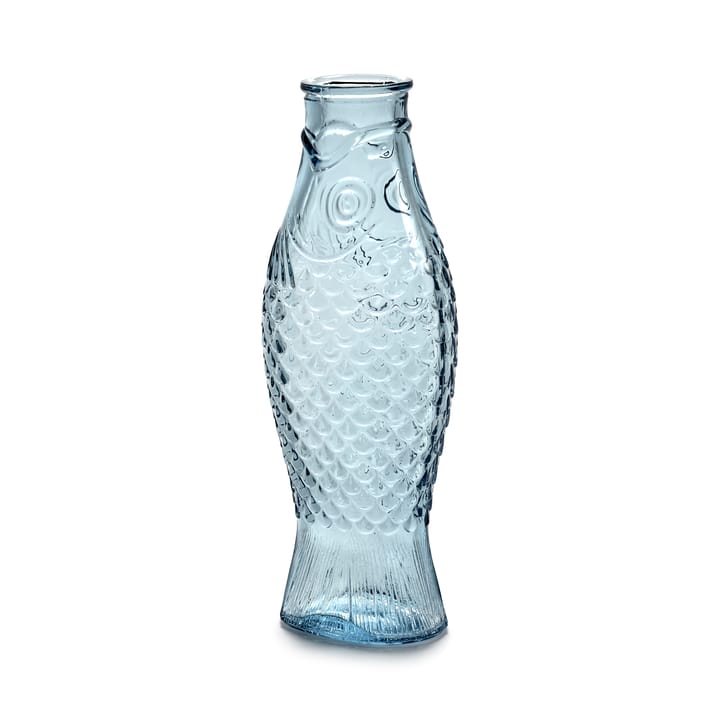 Fish & Fish glasflaske 85 cl - Light blue - Serax