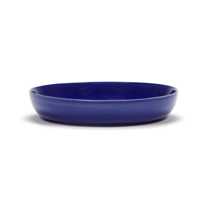 Ottolenghi Feast dyb tallerken Ø22 cm 2-pak - Dark blue stripes-white - Serax