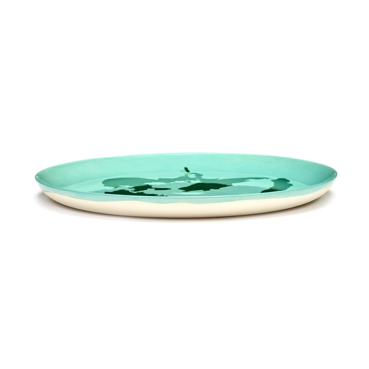 Ottolenghi Feast tallerken L Ø26,5 cm 2-pak - Azure-pepper green - Serax