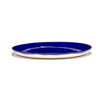 Ottolenghi Feast tallerken L Ø26,5 cm 2-pak - Dark blue stripes-white - Serax