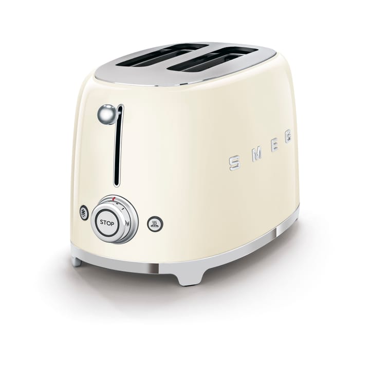 Smeg 50's Style brødrister 2 skiver - Crème hvid - Smeg