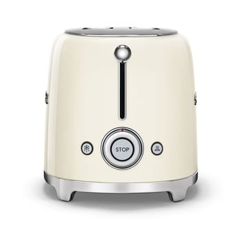 Smeg 50's Style brødrister 2 skiver - Crème hvid - Smeg