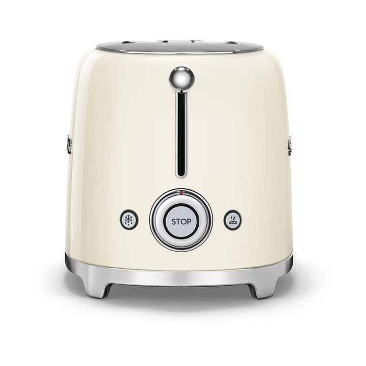 Smeg 50's Style brødrister 2 skiver - Crème hvid - Smeg