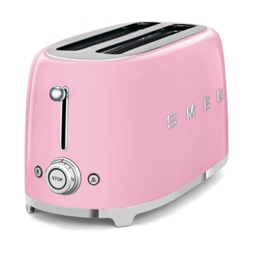 Smeg 50's Style brødrister 4x2 skiver - Lyserød - Smeg