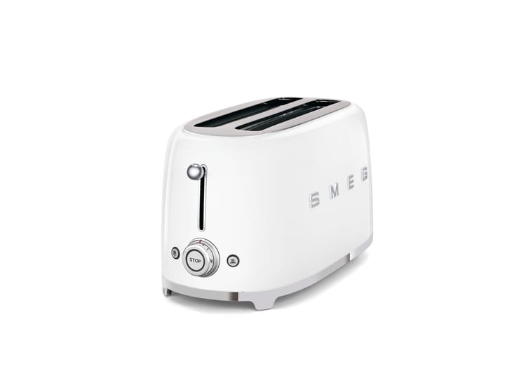 Smeg 50's Style brødrister 4x2 skiver small - Hvid - Smeg