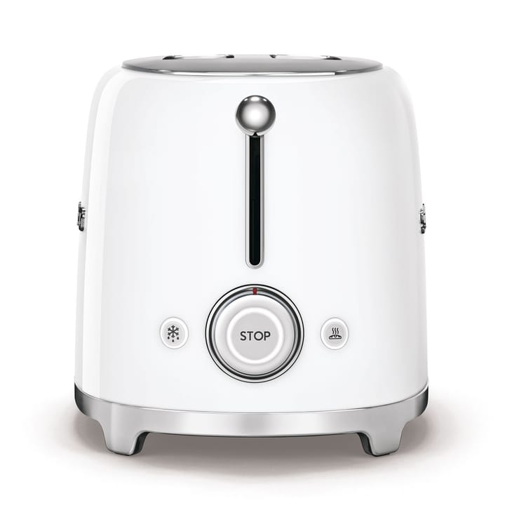 Smeg 50's Style brødrister 4x2 skiver small - Hvid - Smeg