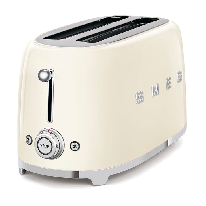 Smeg 50's Style brødrister 4x4 skiver - Créme hvid - Smeg