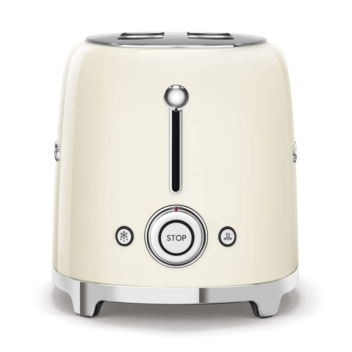 Smeg 50's Style brødrister 4x4 skiver - Créme hvid - Smeg