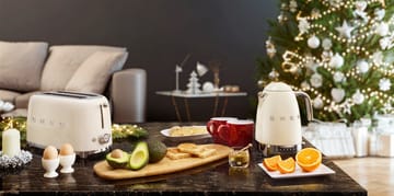 Smeg 50's Style brødrister 4x4 skiver - Créme hvid - Smeg