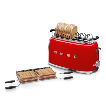 Smeg 50's Style brødrister 4x4 skiver - Rød - Smeg