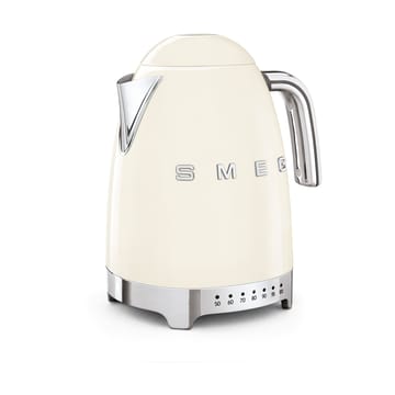 Smeg 50's Style elkedel med variabel temperatur 1,7 L - Créme hvid - Smeg