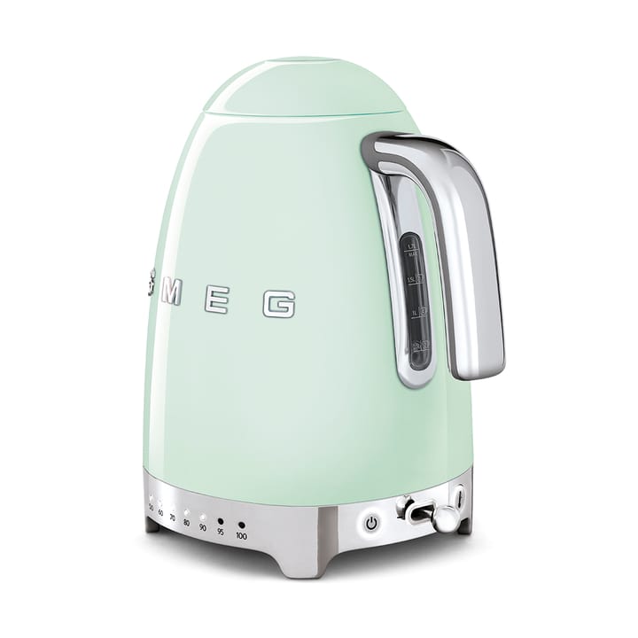 Smeg 50's Style elkedel med variabel temperatur 1,7 L, Pastelgrøn Smeg