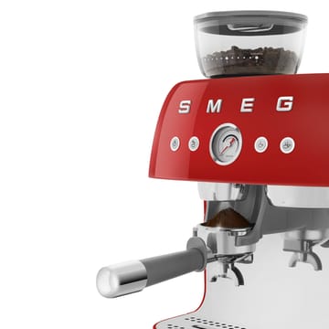 Smeg 50's Style espressomaskine med kaffekværn - Rød - Smeg