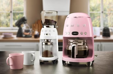 Smeg 50's Style kaffekværn med genanvendet materiale - Hvid - Smeg