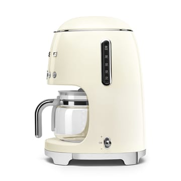 Smeg 50's Style kaffemaskine 10 kopper - Crème hvid - Smeg