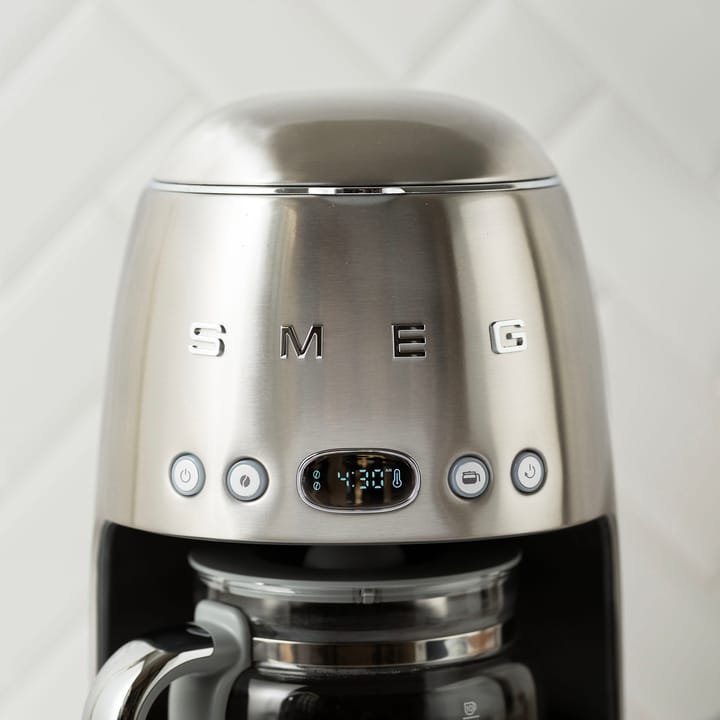 Smeg 50's Style kaffemaskine 10 kopper - Krom - Smeg