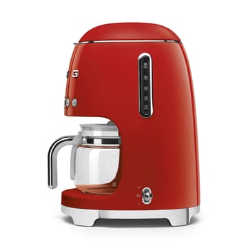 Smeg 50's Style kaffemaskine 10 kopper - Rød - Smeg