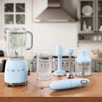 Smeg 50's Style stavblender sæt - Pastelblå - Smeg