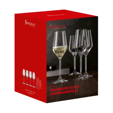 Style champagneglas 31cl 4-pak - Klar - Spiegelau