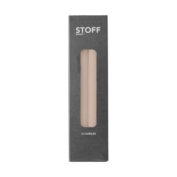 Nagel paraffinlys 12 pk - Beige - STOFF