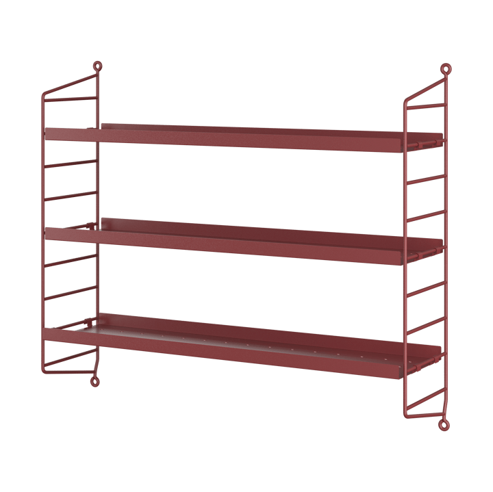 String Reol Pocket metal, Oxtorgsrød String