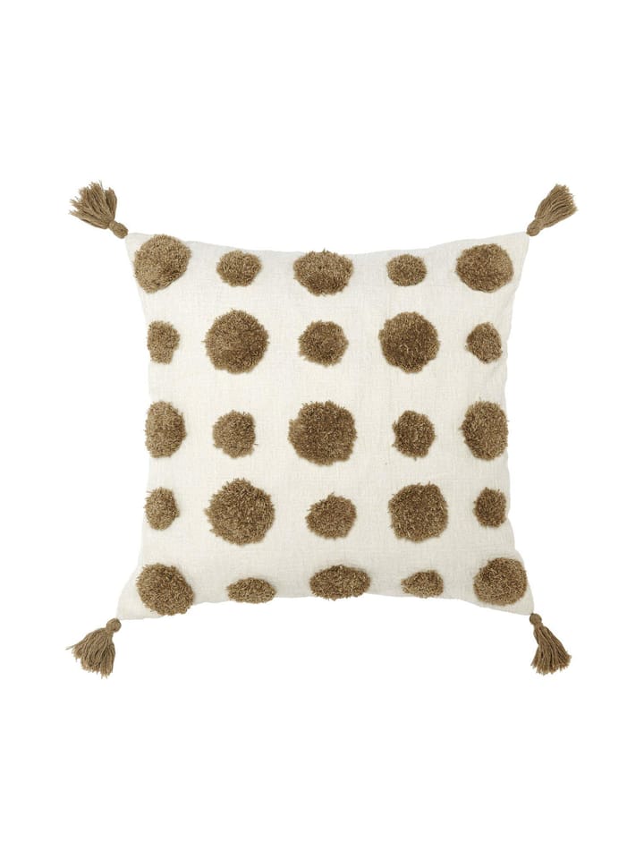 Pom pudebetræk 45x45 cm - Mocca - Svanefors