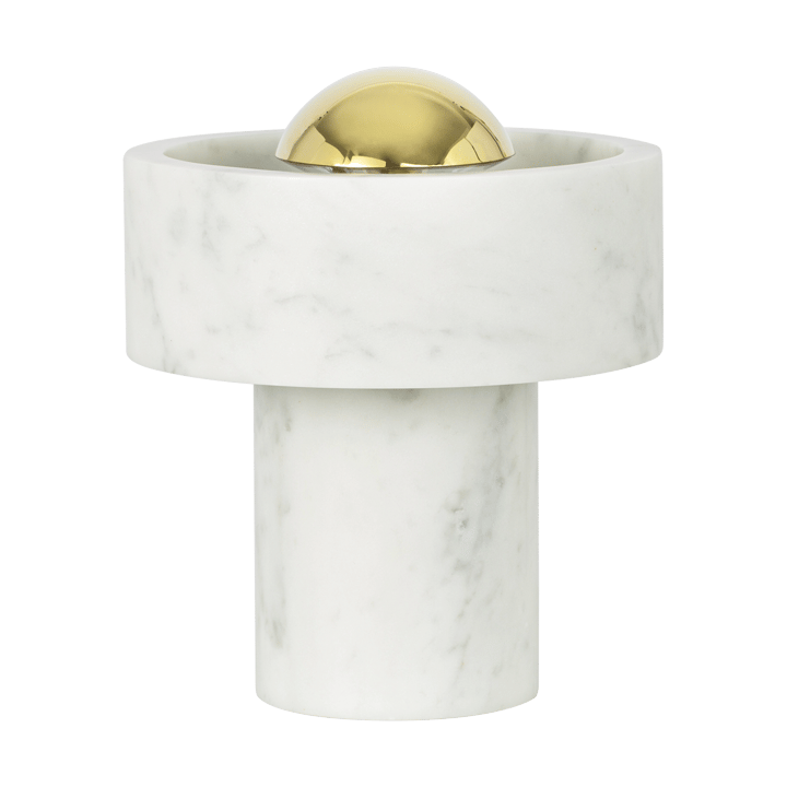 Stone Portable LED-bordlampe 28 cm - Marble-gold - Tom Dixon