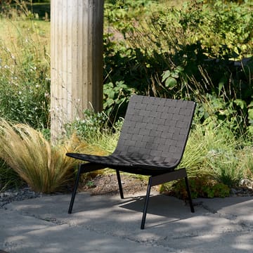 Ville Outdoor AV44 loungestol - Warm black - &Tradition