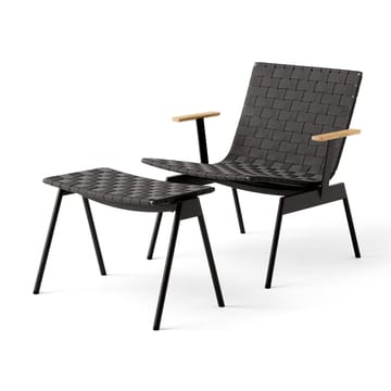 Ville Outdoor AV46 fodskammel - Warm black - &Tradition