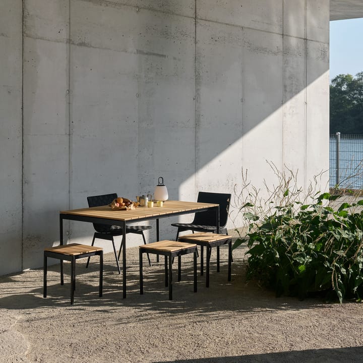 Ville Outdoor AV47 skammel, Warm black &Tradition