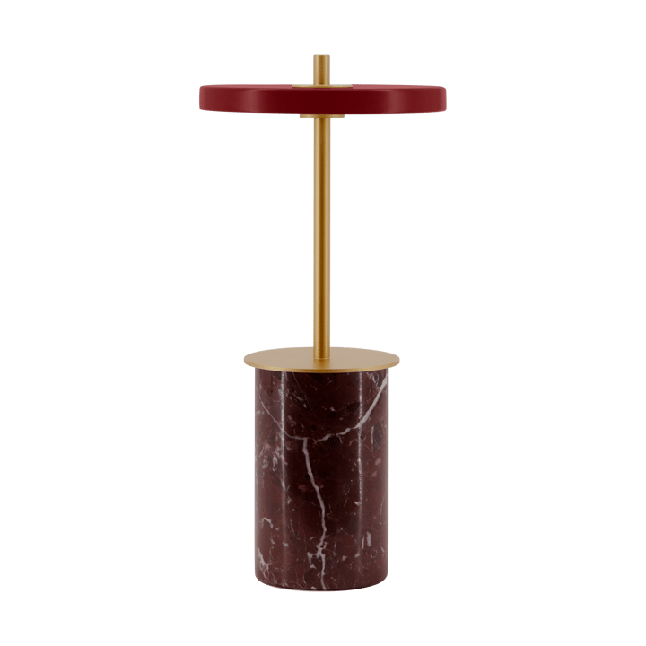 Asteria Move Mini bordlampe Ø12x25,5 cm - Red marble - Umage