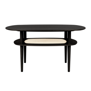 Together Smooth Square sofabord 100x100 cm - Black oak - Umage