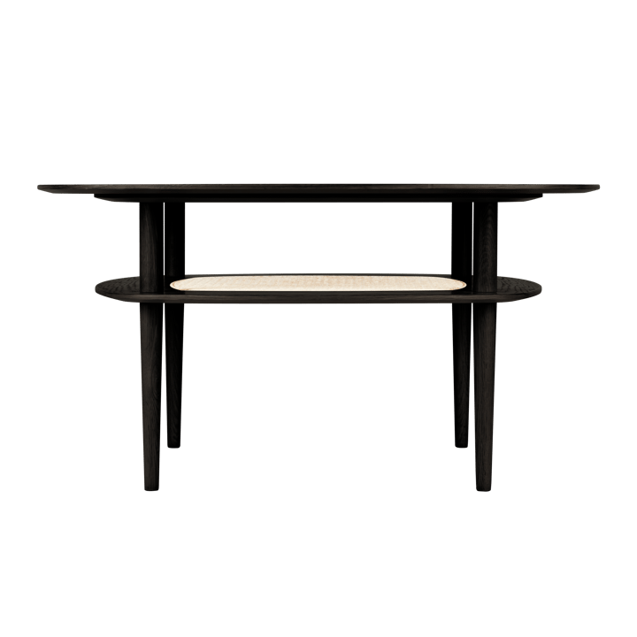 Together Smooth Square sofabord 100x100 cm, Black oak Umage