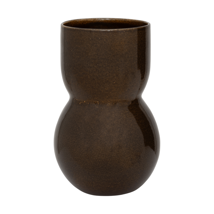 Noan vase 28 cm - Dark downtown brown - URBAN NATURE CULTURE