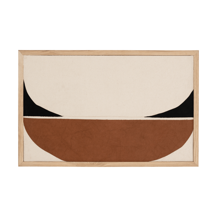 Ocaso A plakat 45x70 cm - White-brown - URBAN NATURE CULTURE