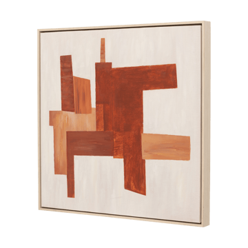 Vedra plakat 60x60 cm - Brown - URBAN NATURE CULTURE